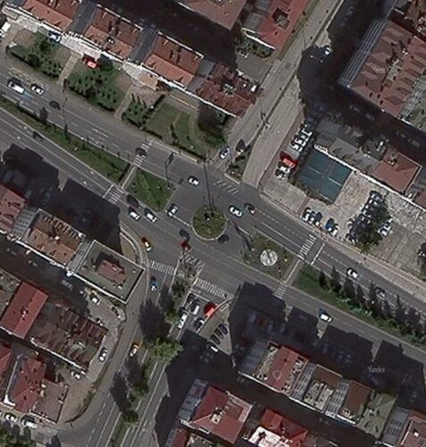 Şekil 4 Sivas Kavşağı Önceki Hali